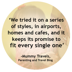 Mummy Travels' Totseat Review: 'it keeps its promise to fit every single one'