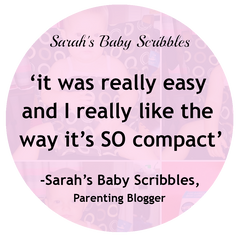 Sarah's Baby Scribbles' Totseat Review