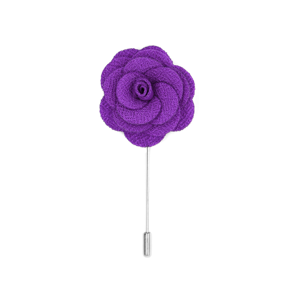 Clio 32 Purple Lapel Pin - FHYINC best men's suits, tuxedos, formal men's wear wholesale