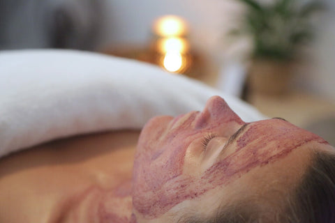 Holistic Skin treatments include Rose Radiance Facial Nectar and rose quartz massage rollers