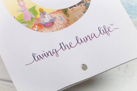 Living the Luna Life monthly planner by Danielle Rickwood