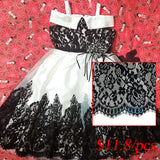 black lace trim ribbon 