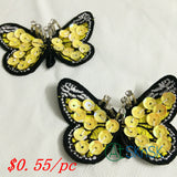 sequins butterfly patch 