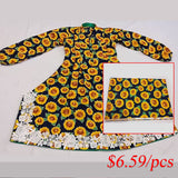sunflower cotton fabric 