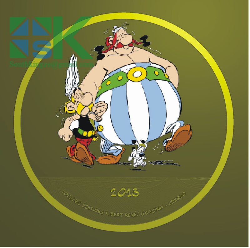 front sied of Astérix le Gaulois