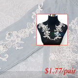 lace patch by pair 