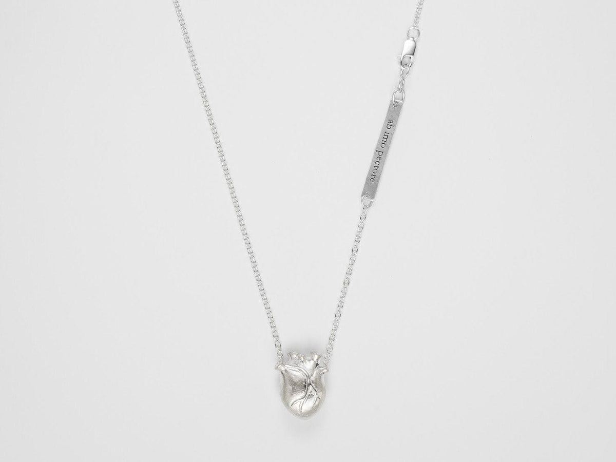 Anatomic Heart Silver – Bjørg Jewellery