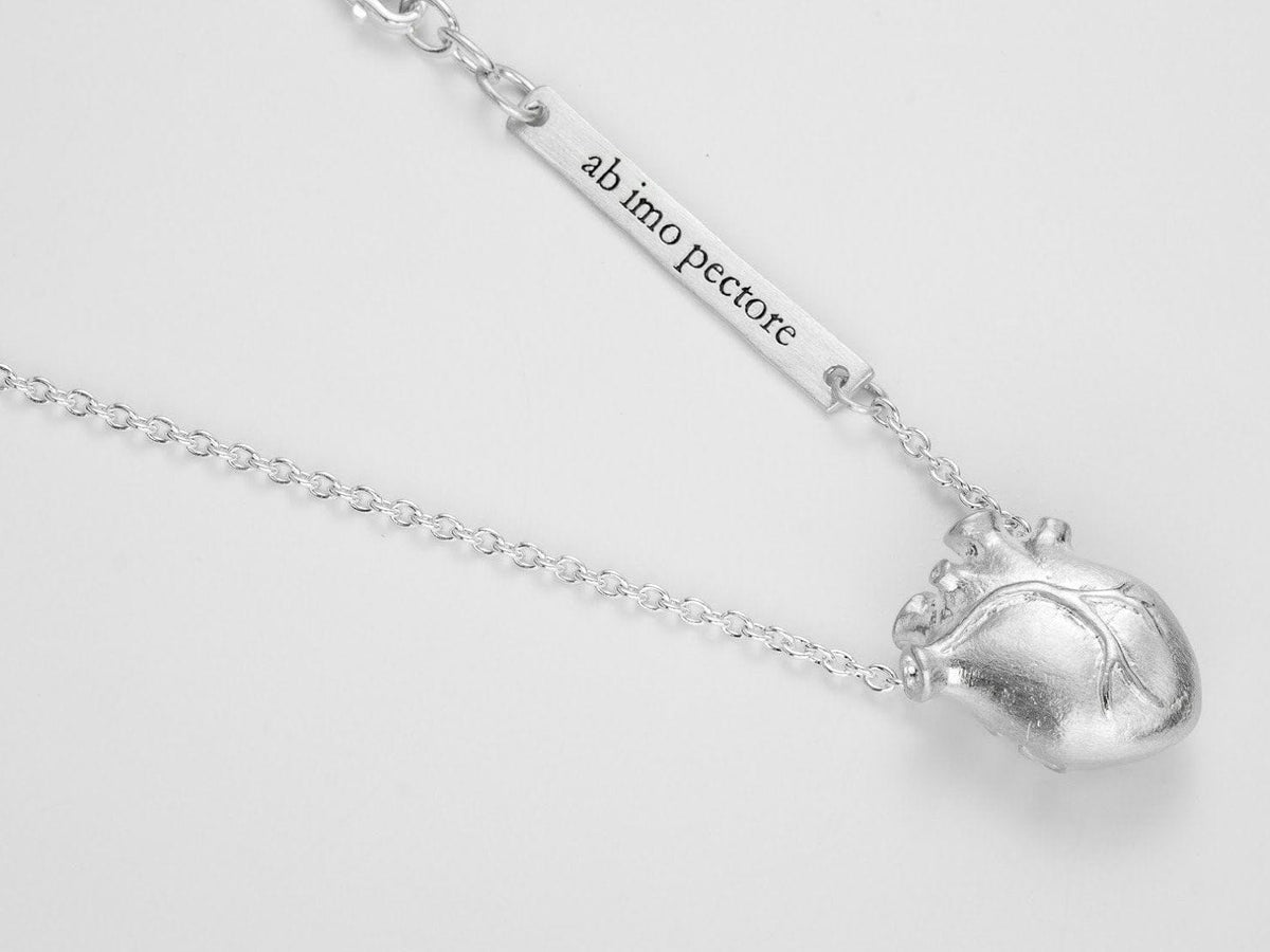 Anatomic Heart Silver – Bjørg Jewellery