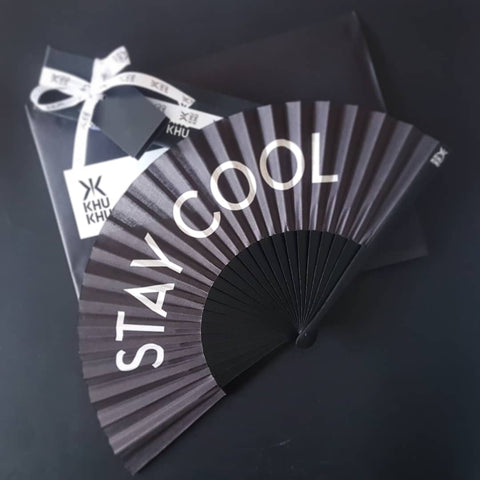 Christmas Gift Idea. Present ideas. Khu Khu Hand fan, fan, hand-fan, abanico