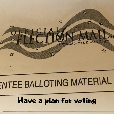 Have a voting plan- don't assume everything will run smoothly.
