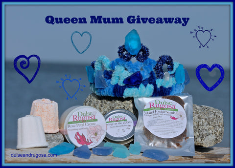 Win a sea glass tiara and a box full of Dulse & Rugosa skincare.