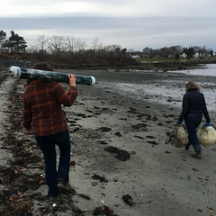 Give the gift of clean- get outside and pick up litter.