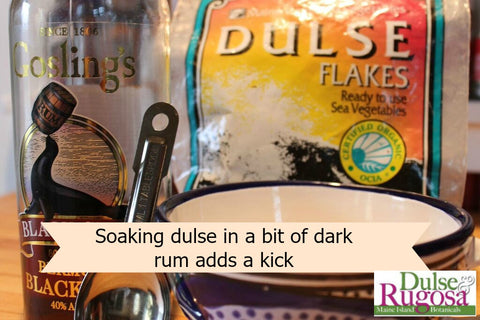 Replace vanilla with dulse and dark rum- Yum!