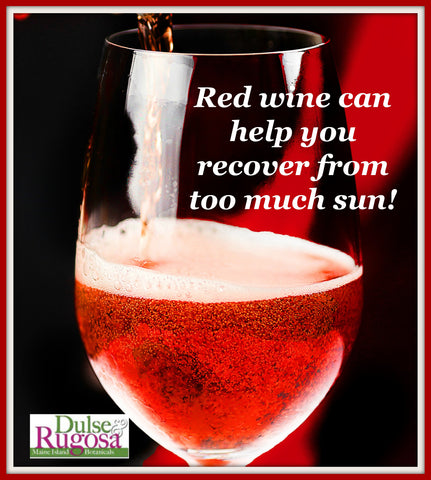 Red wine can help your skin look lovely- but remember moderation is the key.