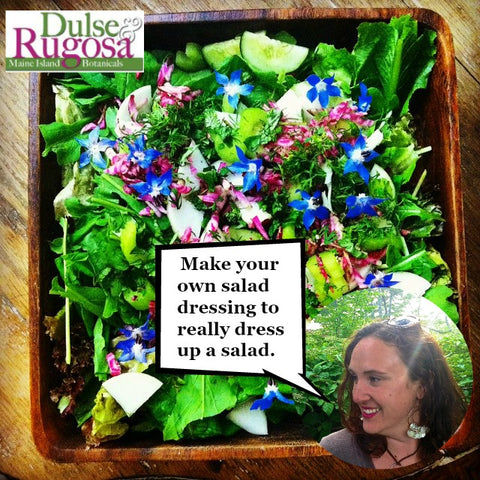 Making your own salad dressing is easy and helps you reduce your plastic consumption.