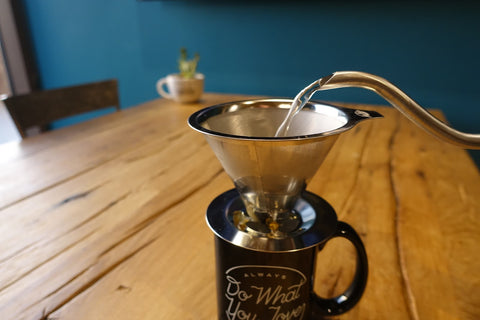 Manual pour over coffee maker