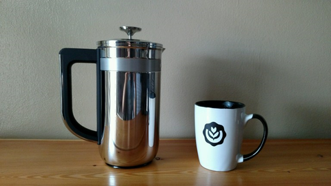 metal french press