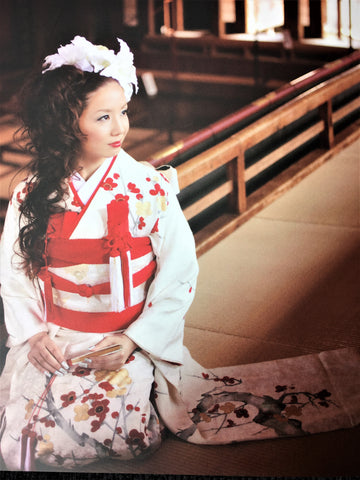 Ai, Yoko's niece, wedding album picture, Kumamoto Japan