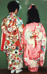 New Years Girls Kimonos