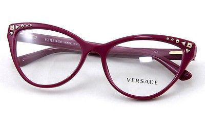 versace purple cat eye glasses