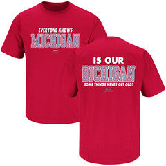 "Everyone Knows Michigan is Our Bichigan" shirt was a fan submitted shirt