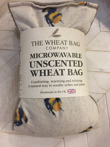Bumble Bee Print UnScented Wheat Bag