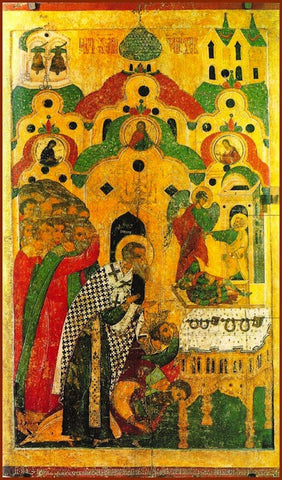 Veneration of the chains of Saint Peter icon (2)