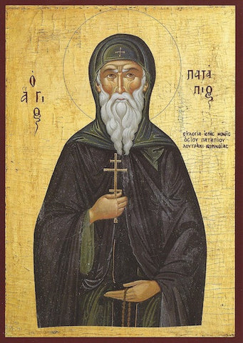 St. Patapius the Righteous of Thebes icon