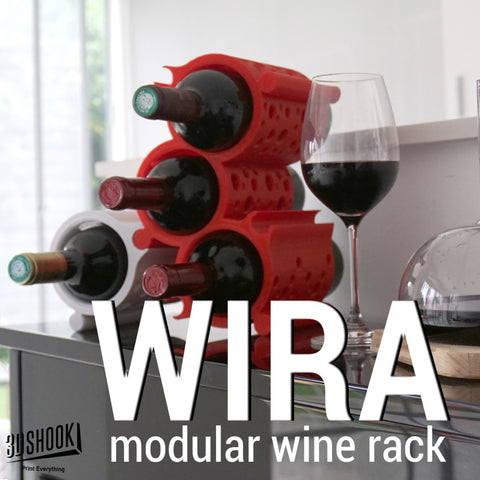 wine rack 3d printer