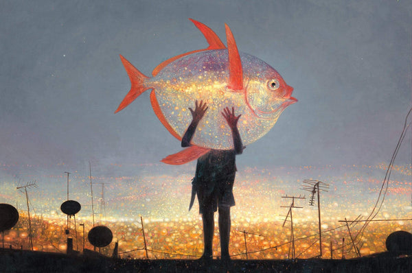 Shaun Tan - "Moonfish" - limited edition print of 500