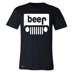 Beer Jeep Funny Men's T-shirt Drinking Off-Road Party Alcohol Tee - Zexpa Apparel Halloween Christmas Shirts