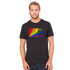 Zexpa Apparel™ American - Rainbow Flag Gay Pride Love Men's T-shirt Pride Tee - Zexpa Apparel Halloween Christmas Shirts