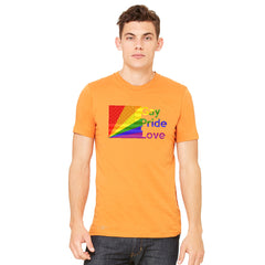 Zexpa Apparel™ American - Rainbow Flag Gay Pride Love Men's T-shirt Pride Tee - Zexpa Apparel Halloween Christmas Shirts