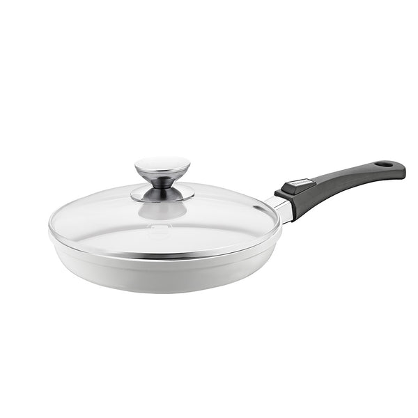 induction frying pan with lid