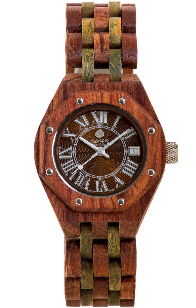 Tense Ladies Wooden Watch Mini Oregon