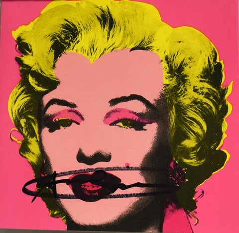 Marilyn (Announcement) 1981 by Andy Warhol