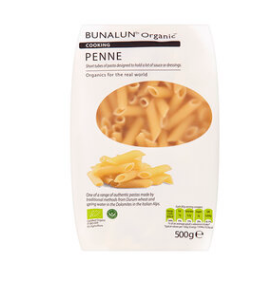 Bunalun Organic Penne Pasta