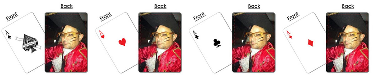 Play cards layout