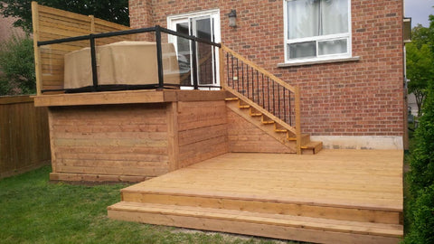 Etobicoke Landscaping Company, P. McConnell Contracting, Backyard Deck, Landscape Design