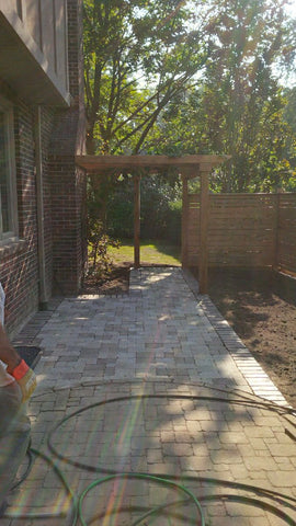 Etobicoke Landscaping, P. McConnell Contracting, Landscaping, Landscape Design, Patio, Interlock, Trellis