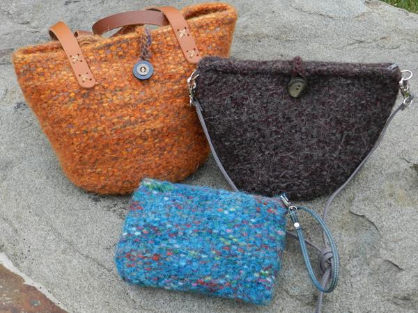 Karakul Felted Bags