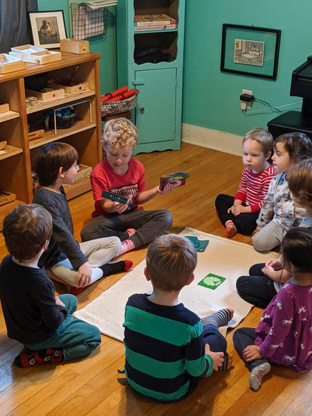 PeaceMakers card game during school circle time