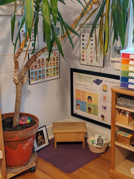 Classroom calming corner