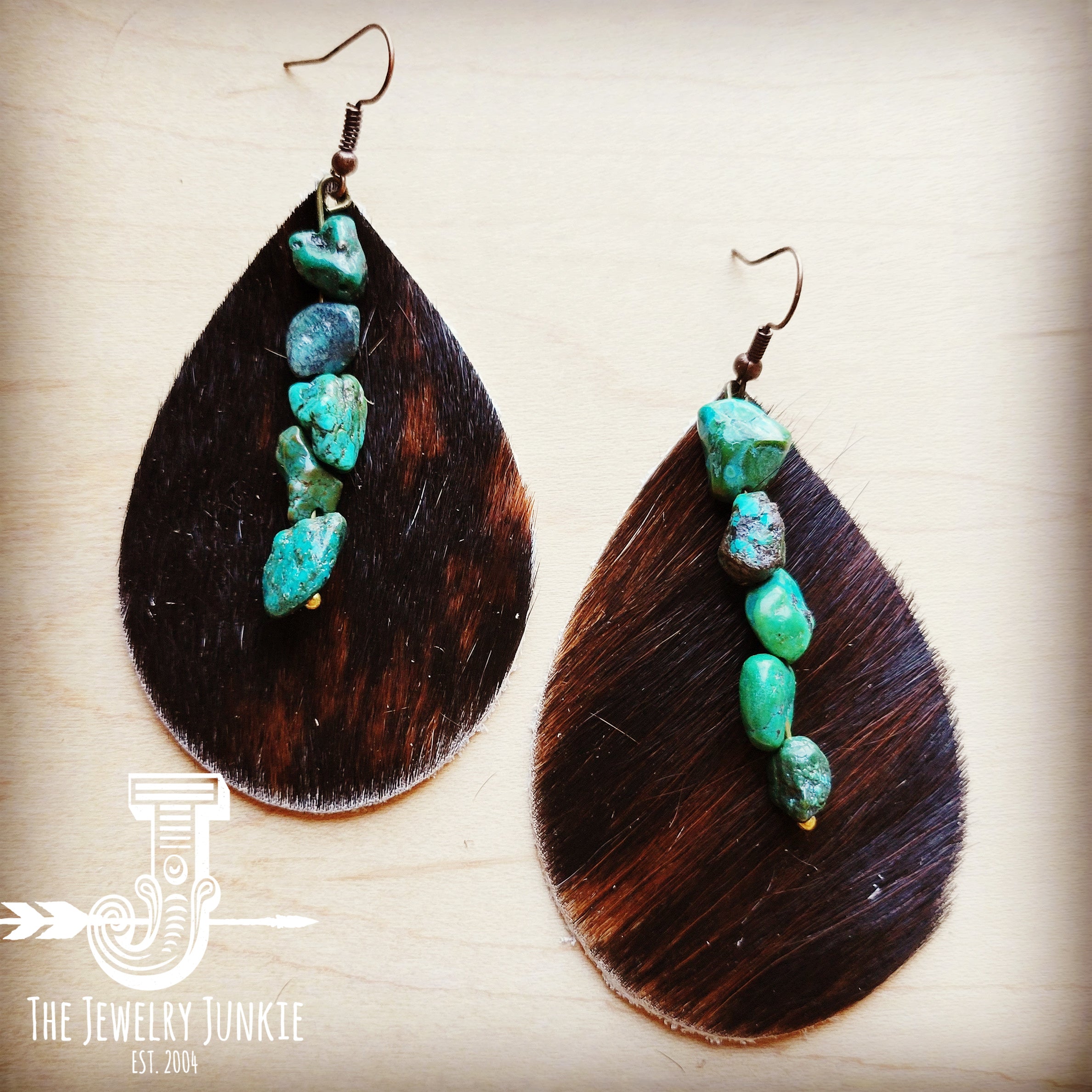 genuine leather earrings