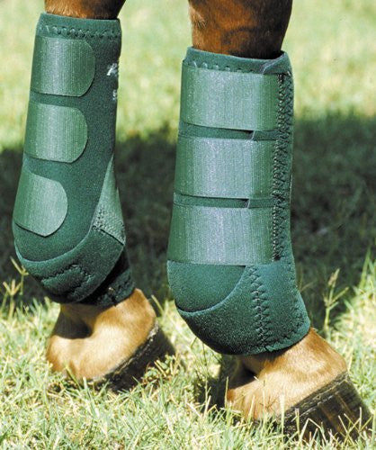 hunter green horse boots