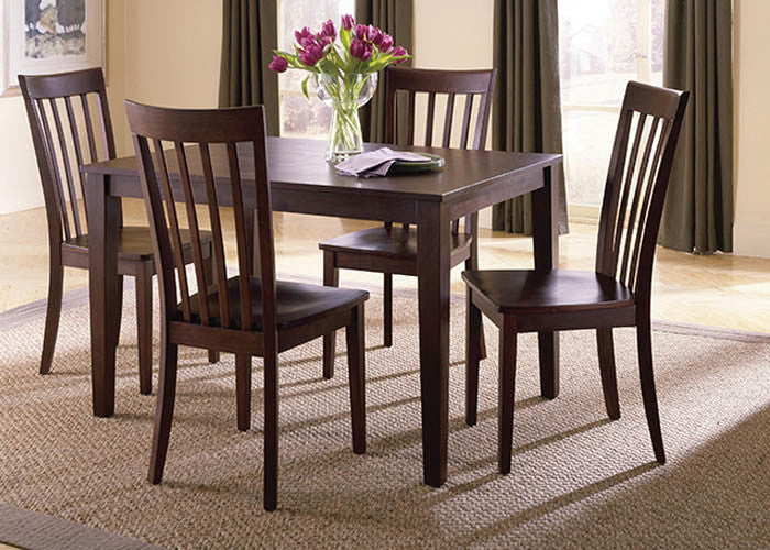 chocolate dining room set