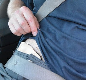 stoma guard seat belt