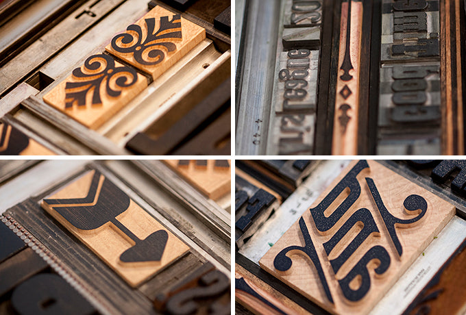 Letterpress Printed Wood & Metal Type Hand Set Letterpress Poster on a Vandercook