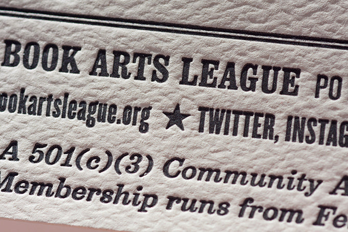 Letterpress Printed Business Cards Size Membership Cards