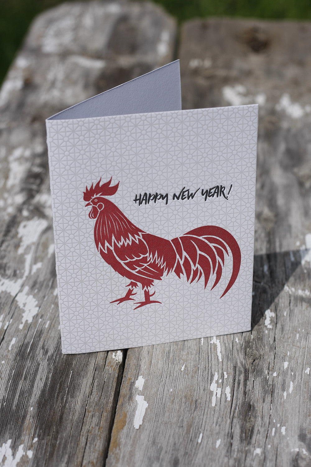 Letterpress Greeting Card New Years Card Boulder Denver Lafayette